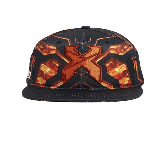 SOLD- NWT- Excision ‘Apex' Snapback - Black/Orange - Picture 2 of 8